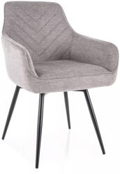 SIGNAL MEBLE Servio Brego Forgó Étkezőszék Szürke Szövet Kárpittal (SIG-SERVIOBRCSZ) - prodis
