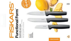 Fiskars Functional Form kicsi késkészlet, 3 db-os (1057561)