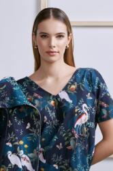 Medicine pamut póló női, sötétkék - sötétkék XS - answear - 4 790 Ft
