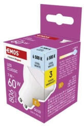 EMOS Classic MR16/GU10/7W(60W)/806lm/ZQ8E44 Hideg fehér LED izzó (EMOS-ZQ8E44)