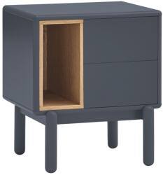 Teulat Antracitszürke lakkozott éjjeliszekrény Teulat Corvo 48 x 35 cm (MR-15970_TE)
