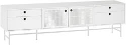 Teulat Fehér fa TV asztal Teulat Punto 180 x 40 cm (MR-12745_TE)
