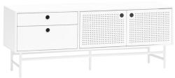 Teulat Fehérre lakkozott TV állvány Teulat Punto 140 x 40 cm (MR-15957_TE)