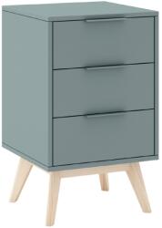 Marckeric Zöld lakkozott éjjeliszekrény Marckeric Pisco II. 40 x 35 cm (MR-16326)