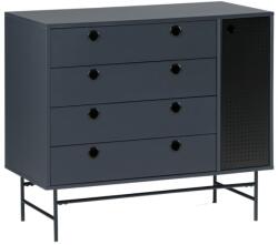 Teulat Sötétkékre lakkozott komód Teulat Punto 97 x 45 cm (MR-12738_TE)