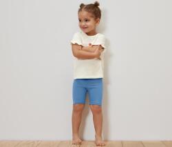 Tchibo 2 kerékpáros leggings gyerekeknek, kék 1x középkék, 1x sötétkék 86/92