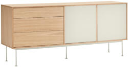 Teulat Krémes fehér tölgy komód Teulat Yoko 180 x 45 cm (MR-14954_TE)