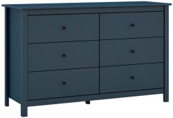 Marckeric Sötétkék fenyő komód Marckeric Misti 130 x 45 cm (MR-16502)