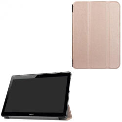 Huawei Mediapad T3 10.0, mappa tok, Trifold, vörösarany - csontosteam