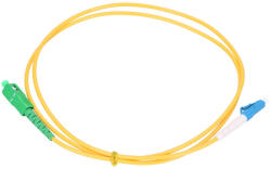 Extralink SC/APC-LC/UPC patch kábel, egymódusú, simplex, G657A, 3 mm, 1 m