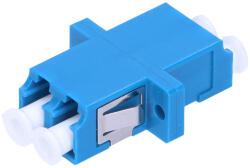 Extralink LC/UPC adapter, egymódusú, duplex