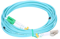 Extralink LC/UPC-LC/APC patch kábel, multimódusú, OM3, duplex, 3 mm, 3 m
