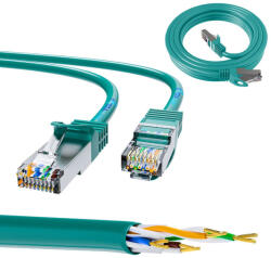 Extralink Kat. 6 FTP 2m, LAN patch kábel, réz sodrott érpár, 1 Gbps