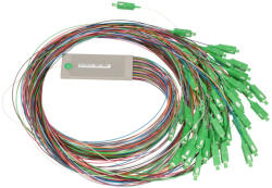 Extralink 1: 64 PLC SC/APC, splitter, 900 m, 1, 5 m, acél doboz
