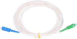 Extralink SC/UPC-SC/APC, patch kábel, LSZH, egymódusú, simplex, G. 657B3, 3 mm, Easy Flex, 20 m