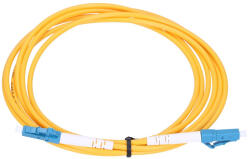 Extralink LC/UPC-LC/UPC patch kábel egymódusú, szimplex, 3 mm, 2 m