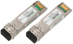 Extralink SFP28 25g, SFP28 WDM modul, 25 Gbps, 1270/1330 nm, egymódusú üzemmód, 10 km, LC csatlakozó, DOM, pár