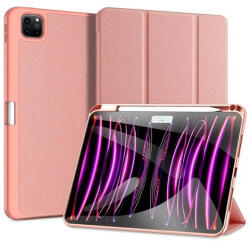 Apple iPad Pro 11 (2024), mappa tok, Smart Case, érintőceruza tartó, Dux Ducis Domo, rózsaszín