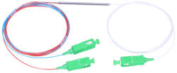 Extralink 1: 2 FBT SC/APC splitter, 15: 85 arány, 900 m, 1 m