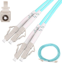 Extralink LC/UPC-LC/UPC patch kábel, multi-mode OM3, duplex, 3 mm, 3 m