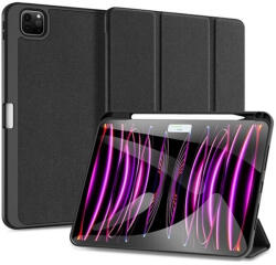 Apple iPad Pro 11 (2024), mappa tok, Smart Case, érintőceruza tartó, Dux Ducis Domo, fekete
