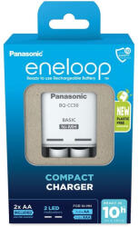 eneloop K-KJ50MCD20E akkumulátor töltő időzítővel 2 db 2000mAh AA akkumulátorral (K-KJ50MCD20E)