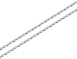 Sima tömör Rolo lánc fehéraranyból 1, 5 mm, 9K IZ31541AHR