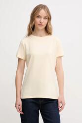 Guess t-shirt BRIANA női, bézs, V3BI11 J1314 - sárga XS