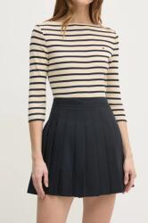 Tommy Hilfiger szoknya sötétkék, mini, harang alakú, WW0WW43626 - sötétkék 42