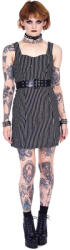 JAWBREAKER Rochie femei JAWBREAKER - Pinstripe belt - Negru- DRA 9563