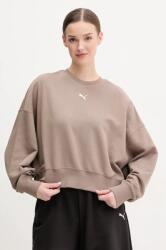 PUMA felső barna, női, sima, 629748 - barna M