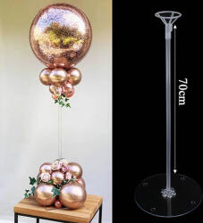 PartyDeco S. r. o 1 db-os léggömb állvány, 72 cm