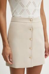 Marciano Guess szoknya BECKY bézs, mini, ceruza fazonú, 5RGD03 7115A - bézs 40