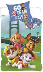 Brandmac Mancs Őrjárat Go Team Paw gyerek, ovis ágyneműhuzat 100×135cm, 40×60 cm BRM011540 (BRM011540)