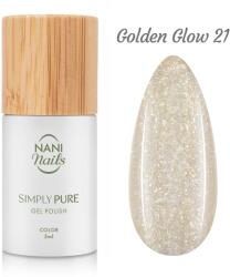 Naní ojă semipermanentă Simply Pure 5 ml - Golden Glow