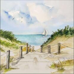 Ambiente Dune Path papírszalvéta 33x33cm, 20db-os