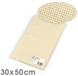 Zweigart Kongré, Aida keresztszemes hímzővászon, 14 count - ekrü, 30x50 cm