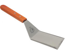 Fa nyelű fordítólapát, spatula, grill lapát - Kicsi