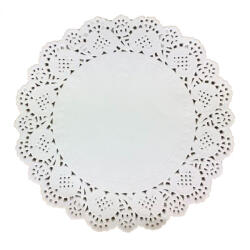  Kör alakú tortapapír, tortacsipke - 21 cm (V10004)