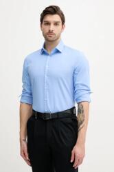 Calvin Klein ing férfi, galléros, slim, K10K114298 - kék 42