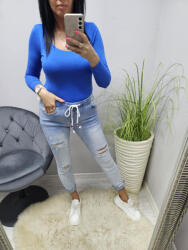 Norafashion Nagyon csinos királykék basic felső (496687)