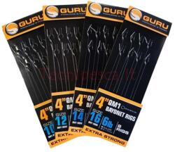 Guru QM1 Bayonet Ready Rigs 4"(10 cm) - 10 QM1 - 12lb/0, 25mm (GRR138) - fishingoutlet