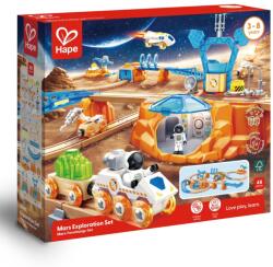Hape Set de joaca Hape, Explorare pe Marte, 48 piese (E3799A) Trenulet