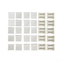 Lightex Прав конектор 5PIN за водоустойчива LED лента RGBW 6A 12mm (521AL0001395)