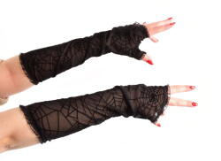 Poizen industries нагревател за ръце poizen industries - widow armwarmers - black - aaw-widow-b