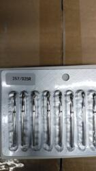 Global Fashion Bit pentru cuticulă diamant, glonte, brâu roșu, 257/025R