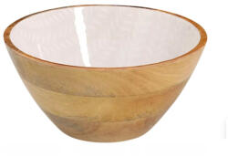 Zeller Bol Zeller, lemn de mango, 25x13 cm, maro bej (ZE-25698) Castron