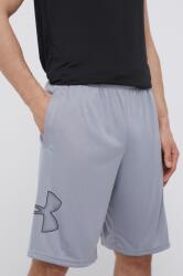 Under Armour edzős rövidnadrág Tech Graphic szürke, 1306443 - szürke M