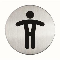 DURABLE Információs piktogram, öntapadó, DURABLE Férfi WC