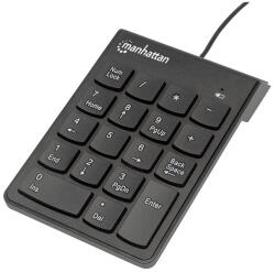 MANHATTAN Numerikus billentyűzet - USB , Fekete (176354) - securezone
